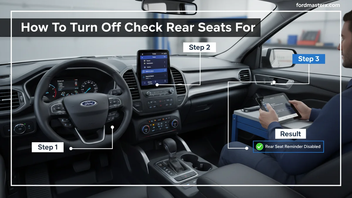 how to turn off check rear seats for occ featured