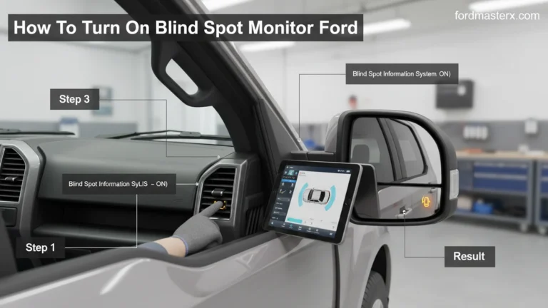 How To Turn On Blind Spot Monitor Ford F150 Expert 2026