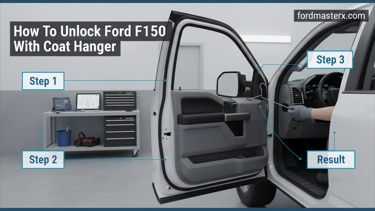How To Unlock Ford F150 With Coat Hanger How To Unlock Ford F150 With Coat Hanger visual guide showing the main topic and key context