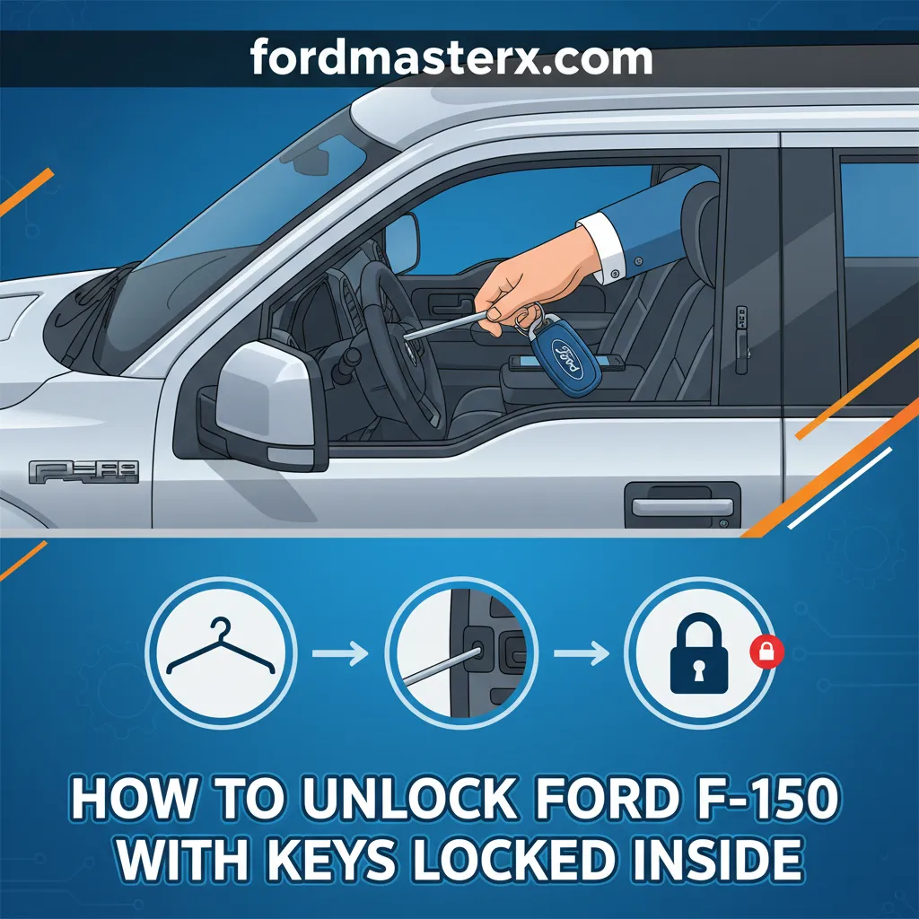 how to unlock ford f150 with keys locked inside