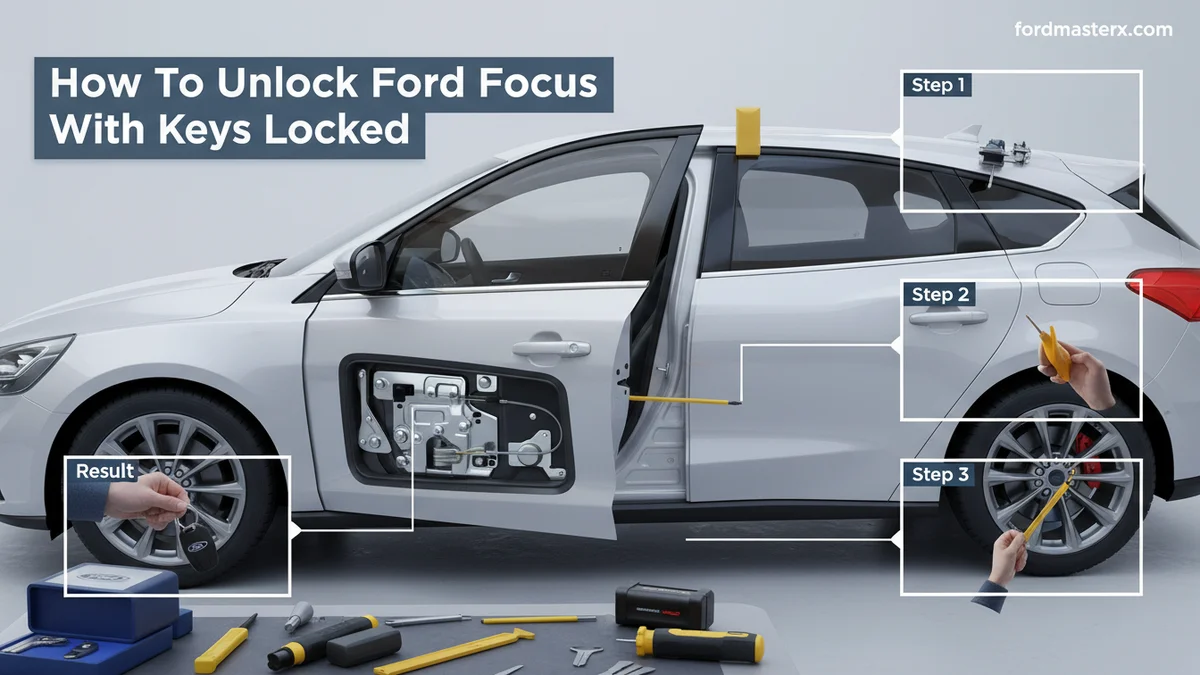 how to unlock ford focus with keys locke featured
