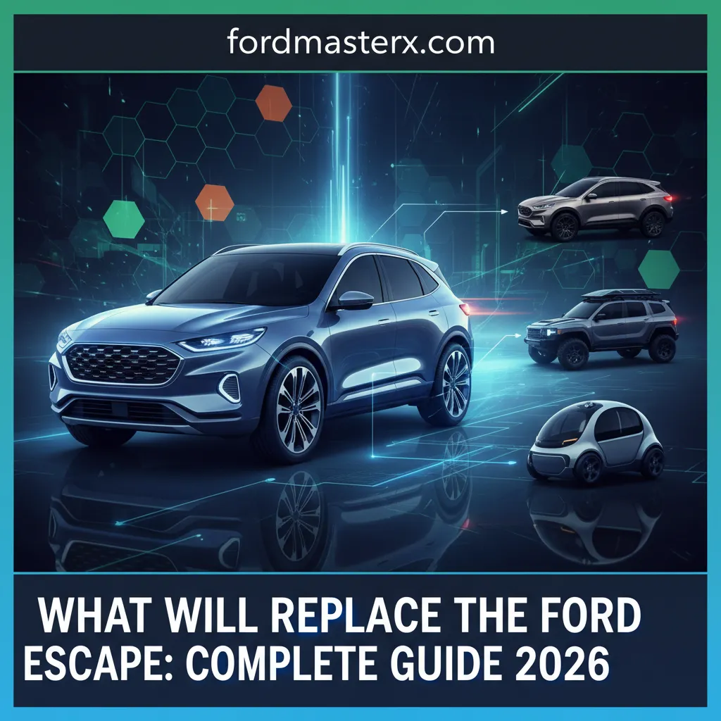What Will Replace The Ford Escape: Complete Guide 2026 2 what will replace the ford escape