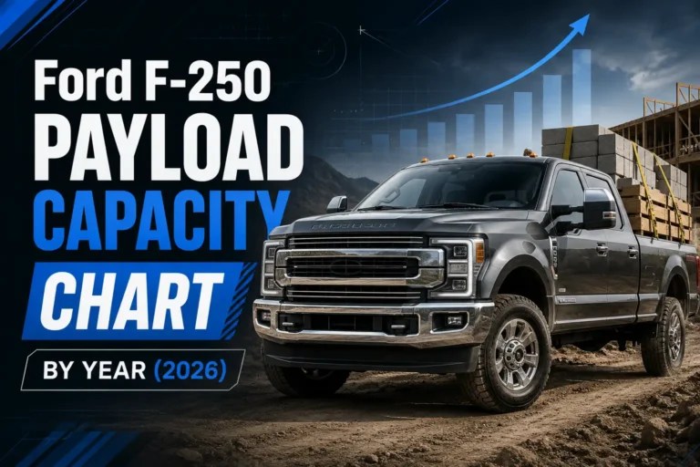 Ford F-250 Payload Capacity Chart By Year (2026) 220 Ford F-250 Payload Capacity Chart By Year (2026)
