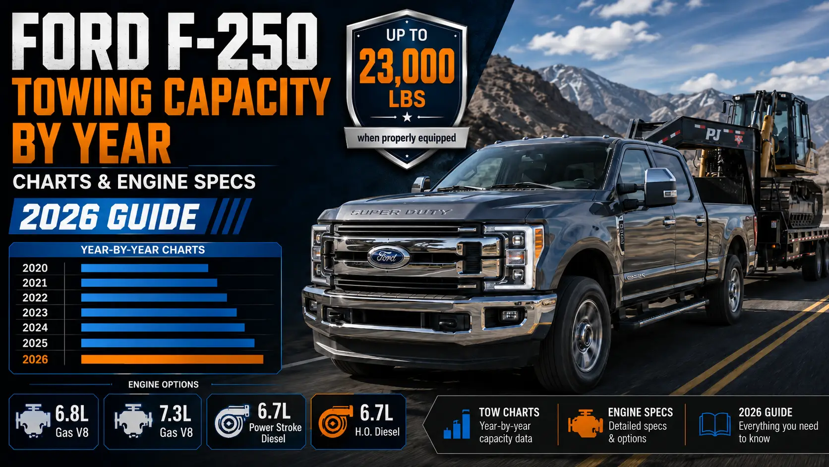 Ford F250 Towing Capacity By Year