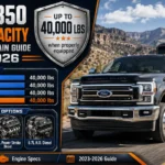 Ford F350 Towing Capacity Chart