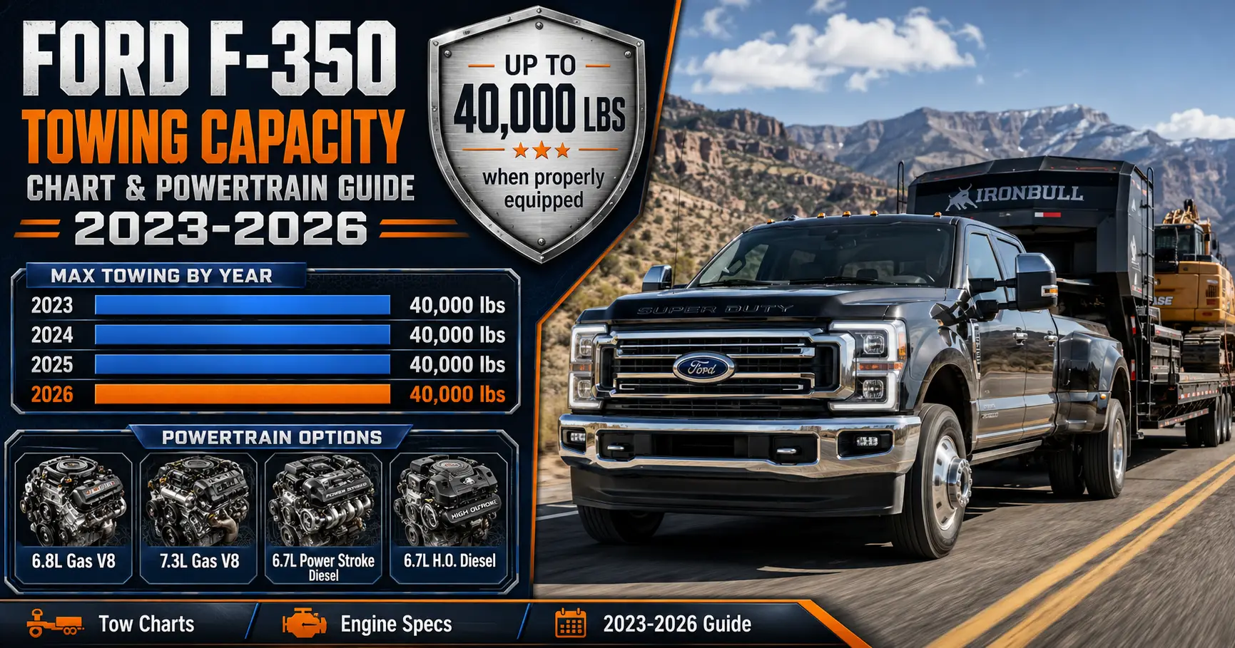 Ford F350 Towing Capacity Chart