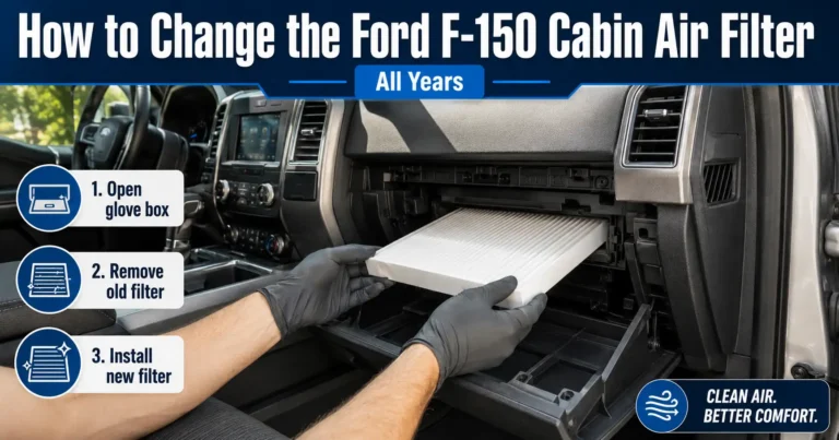 How to Change the Ford F-150 Cabin Air Filter