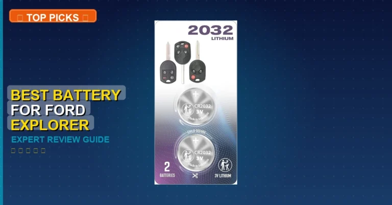 5 Best Battery For Ford Explorer: Expert Picks 2026
