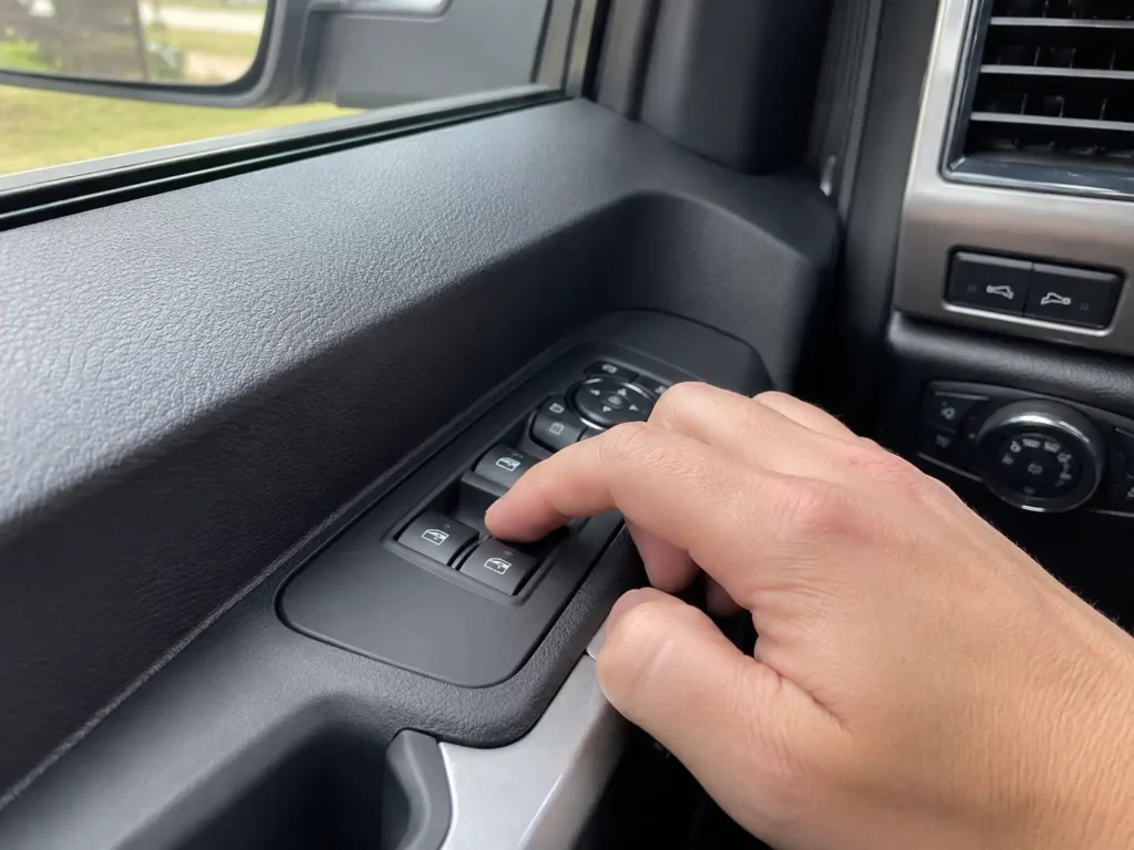 Resetting F-150 power window switch after a battery disconnect