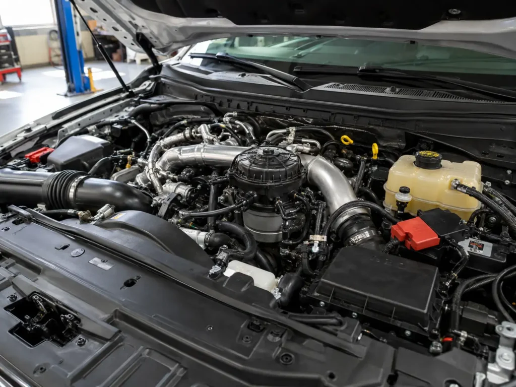 6.7 Powerstroke fuel system priming on Ford Super Duty engine