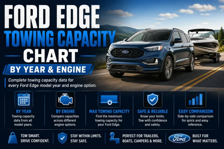 Ford Edge Towing Capacity Chart By Year & Engine