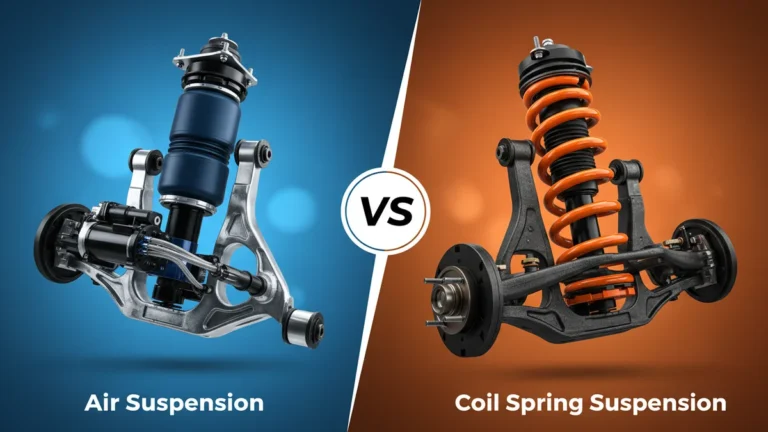 Air Suspension vs Coil Spring Suspension side-by-side comparison