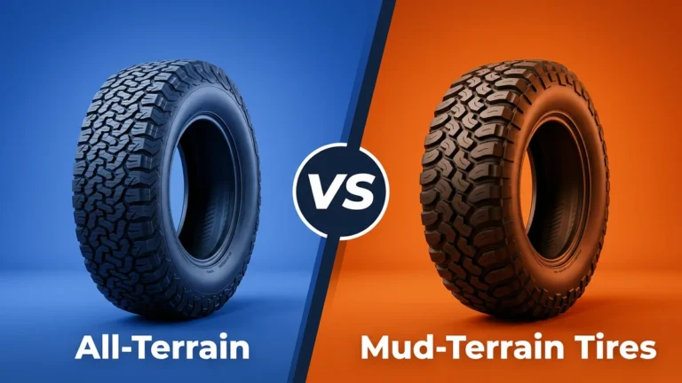 All-Terrain vs Mud-Terrain Tires side-by-side comparison