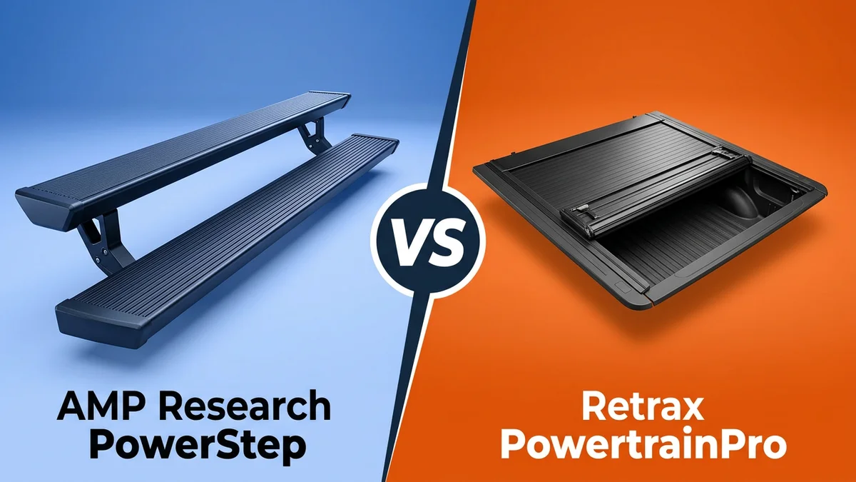 AMP Research PowerStep vs Retrax PowertrainPro 2026: Which Is Better? 2 AMP Research PowerStep vs Retrax PowertrainPro comparison