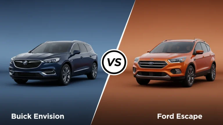 Buick Envision vs Ford Escape 2026: Which Is Better? 48 Buick Envision vs Ford Escape side-by-side comparison