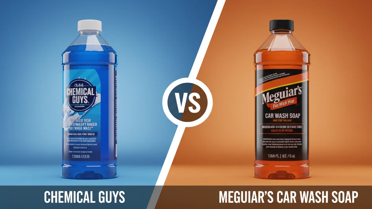 Chemical Guys vs Meguiar'S Car Wash Soap (2026): Which Is Better? 2 Chemical Guys vs Meguiar'S Car Wash Soap comparison