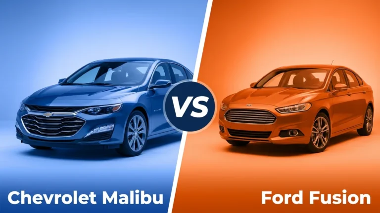 Chevrolet Malibu vs Ford Fusion 2026: Which Is Better? 36 Chevrolet Malibu vs Ford Fusion side-by-side comparison