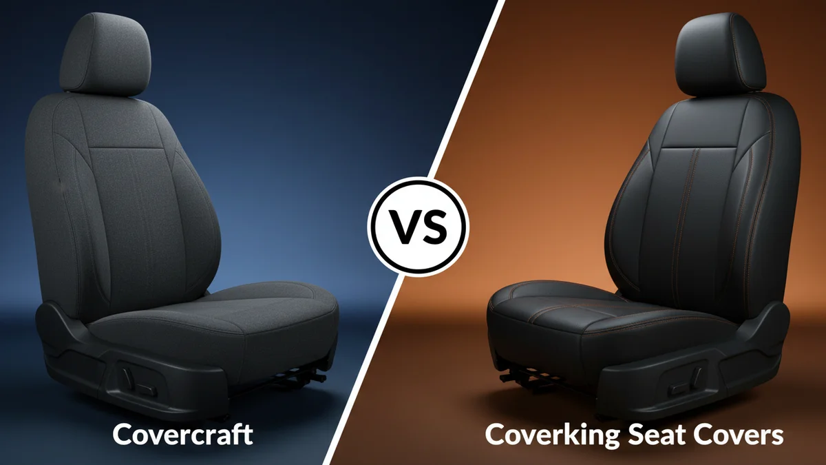 Covercraft vs Coverking Seat Covers side-by-side comparison