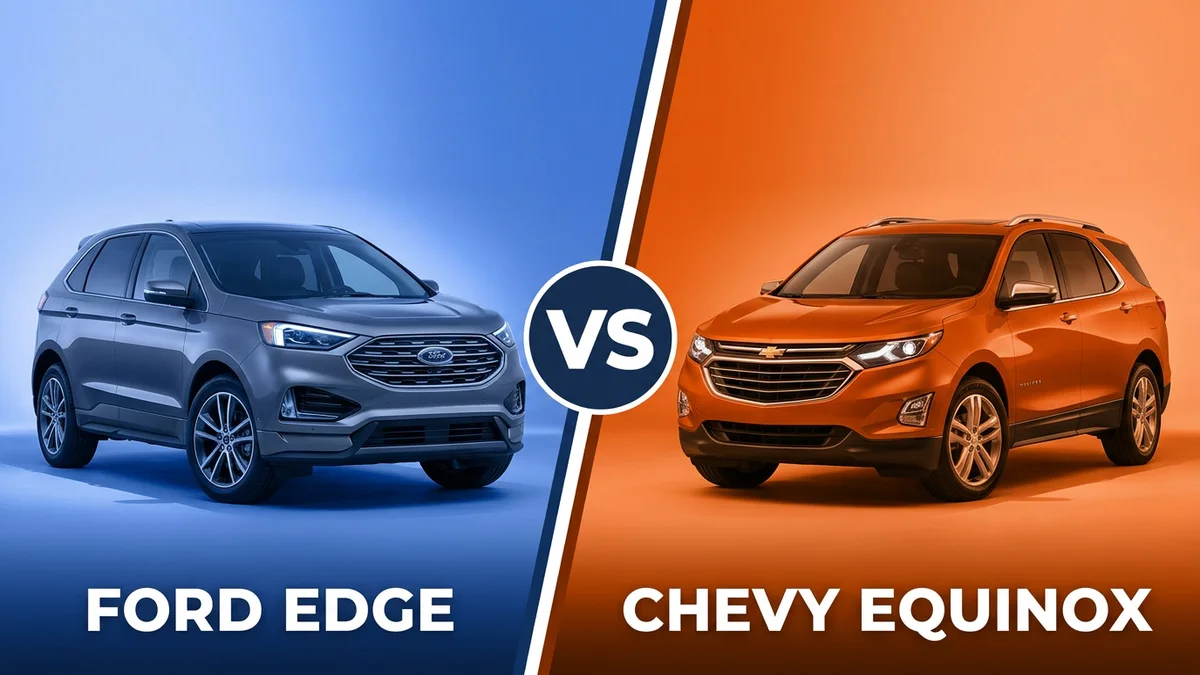Ford Edge vs Chevy Equinox side-by-side comparison