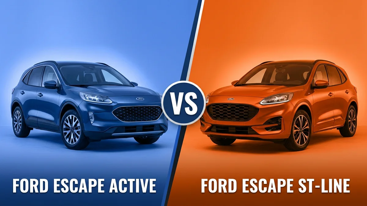 2026 Ford Escape Active vs ST Line: Which Is Better? 2 Ford Escape Active vs Ford Escape ST-Line comparison