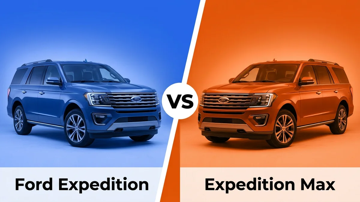 2026 Ford Expedition vs Expedition Max: Which Is Better? 2 Ford Expedition vs Expedition Max comparison