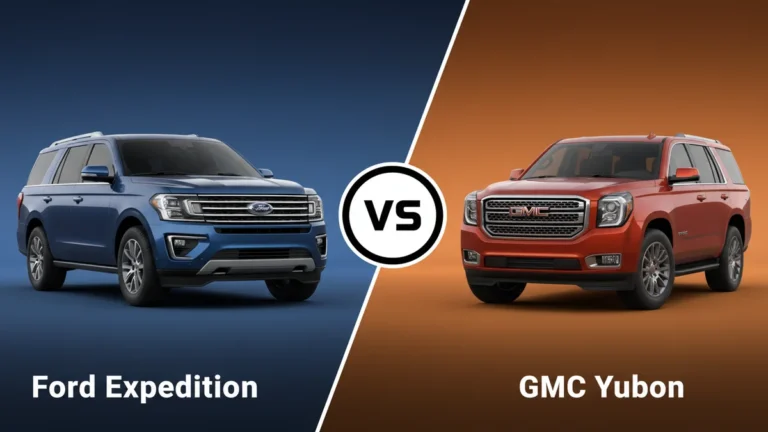 2026 Ford Expedition vs GMC Yukon: Which Is Better? Full Comparison 104 Ford Expedition vs GMC Yukon side-by-side comparison