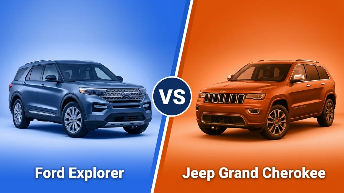 2026 Ford Explorer vs Jeep Grand Cherokee: Full Comparison 2 Ford Explorer vs Jeep Grand Cherokee comparison