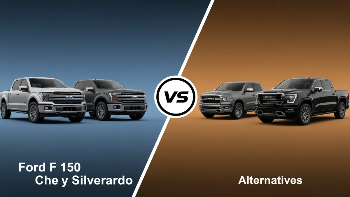 Ford F 150 Chevy Silverado vs Alternatives 2026: Which Is Better? 2 Ford F 150 Chevy Silverado vs Alternatives comparison
