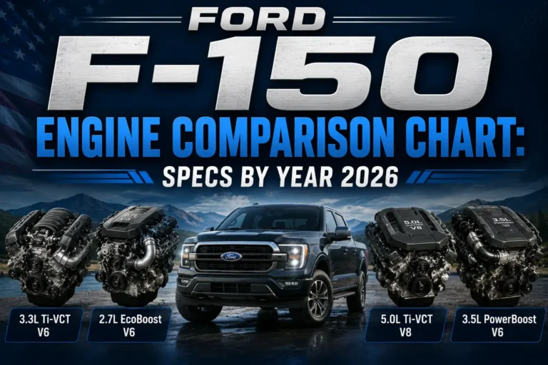 Ford F-150 Engine Comparison Chart: Specs by Year 2026