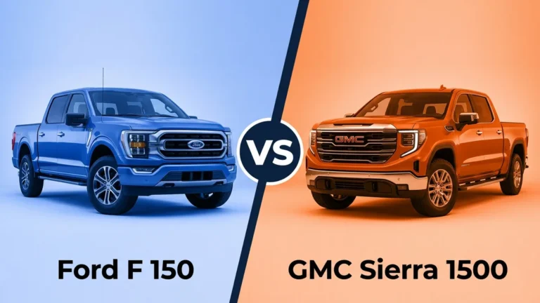 Ford F 150 vs GMC Sierra 1500 side-by-side comparison