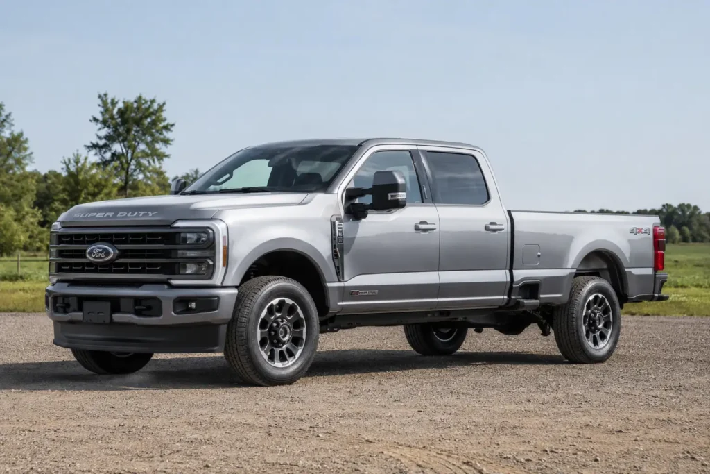 Ford F-250 Wheelbase Chart For Every Year And Cab 2 Ford F-250 Crew Cab long bed showing full truck wheelbase length