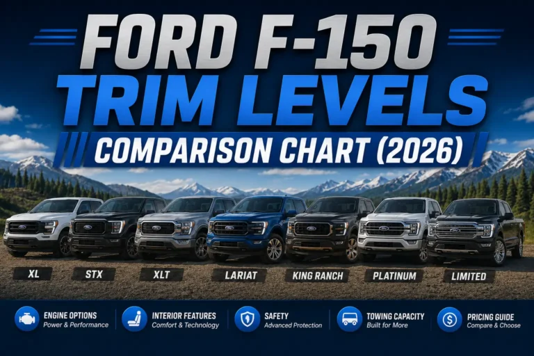 Ford F-150 Trim Levels Comparison Chart (2026)