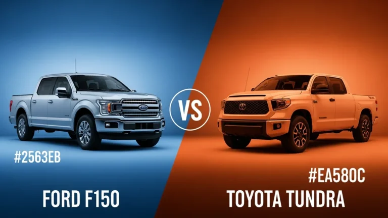 Ford F150 vs Toyota Tundra 2026: Which Is Better? 84 Ford F150 vs Toyota Tundra side-by-side comparison