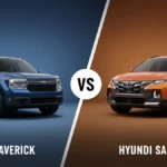 Ford Maverick vs Hyundai Santa Cruz side-by-side comparison