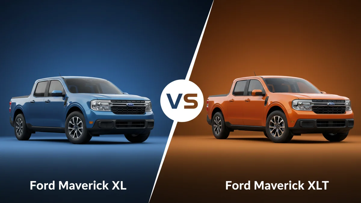 2026 Ford Maverick XL vs XLT: Full Comparison - Which Is Better? 2 Ford Maverick XL vs Ford Maverick XLT comparison