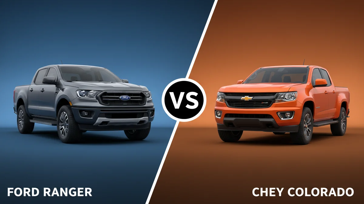 2026 Ford Ranger vs Chevy Colorado: Which Is Better? 2 Ford Ranger vs Chevy Colorado comparison