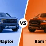 Ford Raptor vs Ram Trx side-by-side comparison