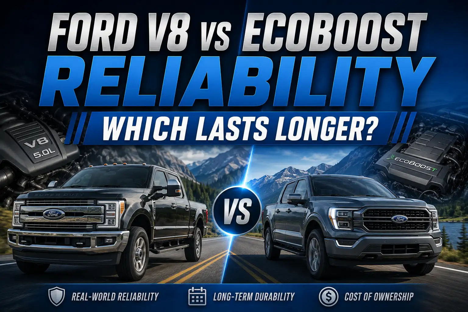 Ford V8 vs EcoBoost Reliability Which Engine Lasts Longer 1 Ford V8 vs EcoBoost Reliability: Which Lasts Longer?