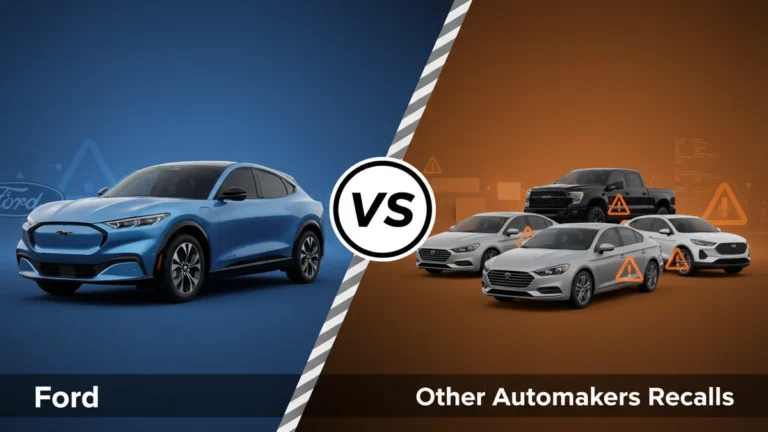 Ford vs Other Automakers Recalls 2026: Full Comparison 26 Ford vs Other Automakers Recalls side-by-side comparison