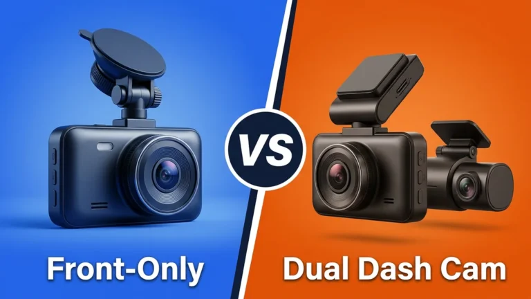 Front-Only vs Dual Dash Cam 2026: Which Is Better? 29 Front-Only vs Dual Dash Cam side-by-side comparison