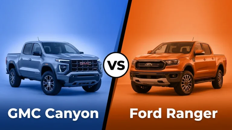 2026 GMC Canyon vs Ford Ranger: Which Is Better? Full Comparison 59 GMC Canyon vs Ford Ranger side-by-side comparison