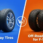 Highway Tires vs Off-Road Tires for F-150 2026: Which Is Better? 33 Highway Tires vs Off-Road Tires for F-150 side-by-side comparison