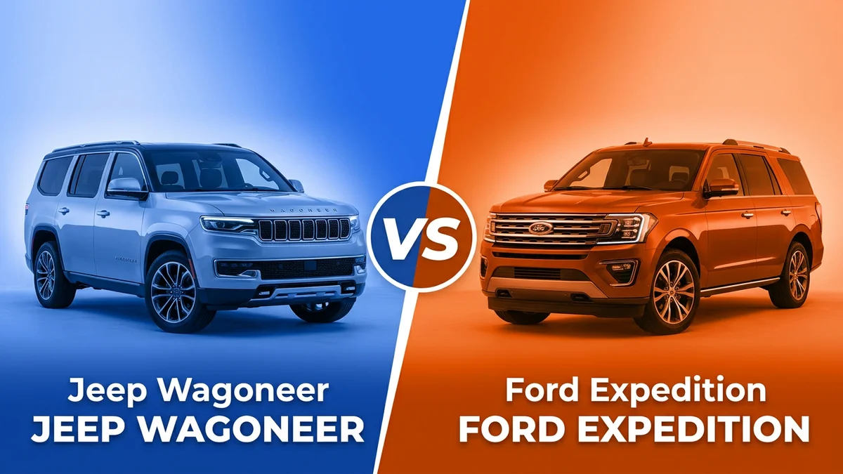 Jeep Wagoneer vs Ford Expedition 2026: Which Is Better? 2 Jeep Wagoneer vs Ford Expedition comparison