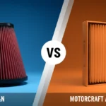 K&N vs Motorcraft Air Filter side-by-side comparison
