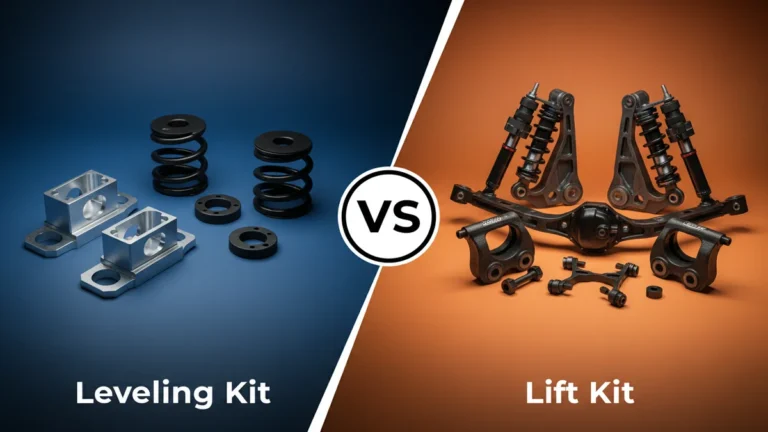 Leveling Kit vs Lift Kit side-by-side comparison