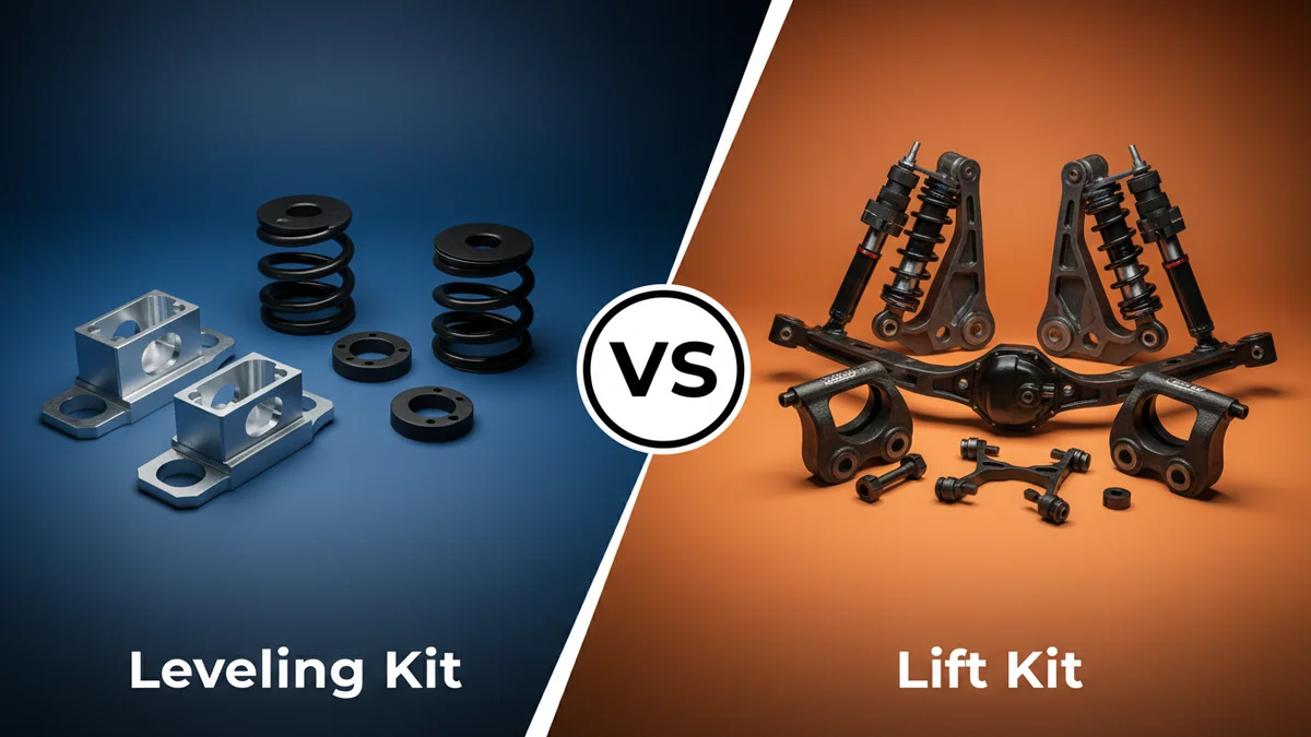 Leveling Kit vs Lift Kit 2026: Which Is Better for Your Truck? 2 Leveling Kit vs Lift Kit comparison