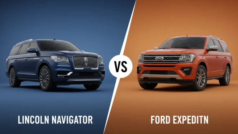 2026 Lincoln Navigator vs Ford Expedition: Which Is Better? 62 Lincoln Navigator vs Ford Expedition side-by-side comparison