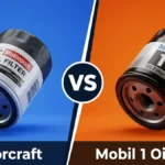 Motorcraft vs Mobil 1 Oil Filter side-by-side comparison