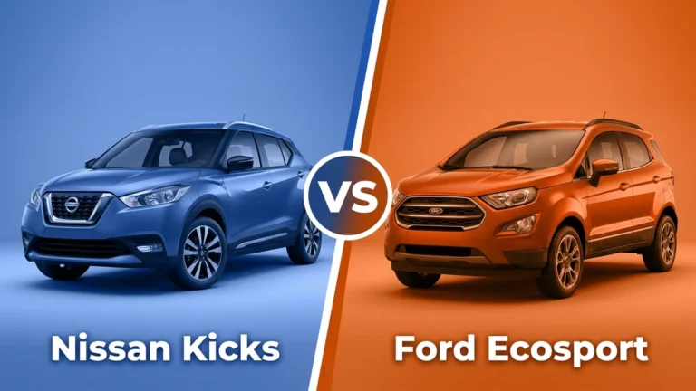 Nissan Kicks vs Ford Ecosport 2026: Which Is Better? 15 Nissan Kicks vs Ford Ecosport side-by-side comparison