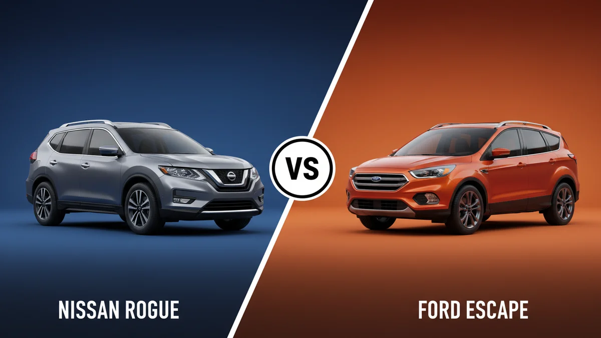 Nissan Rogue vs Ford Escape 2026: Which Is Better? 2 Nissan Rogue vs Ford Escape comparison